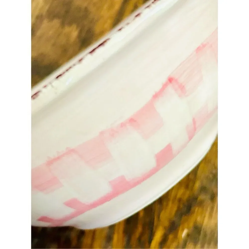 Franciscan Flora Coupe Cereal Bowls Green or Pink